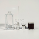 Botol Kotak VIP 30Ml Easy Pump DW Coffe