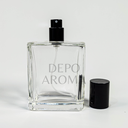Botol Petak Tebal 100Ml Easy Pump Ttp Hitam