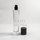 Botol Cassa Trans 50Ml Drat Tutup Hitam