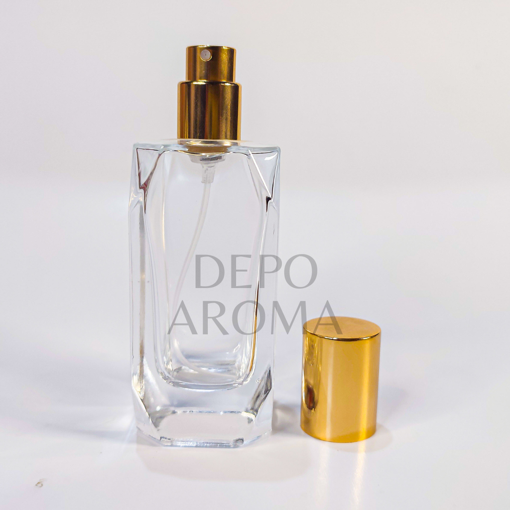 Botol Primer Trans 50Ml Easypump Tutup Gold