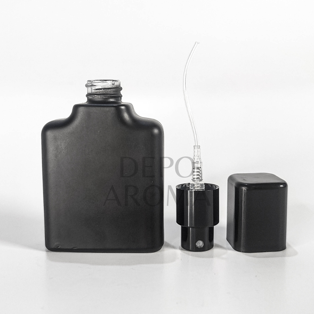 Botol Zaza Drat 20Ml Black Matte