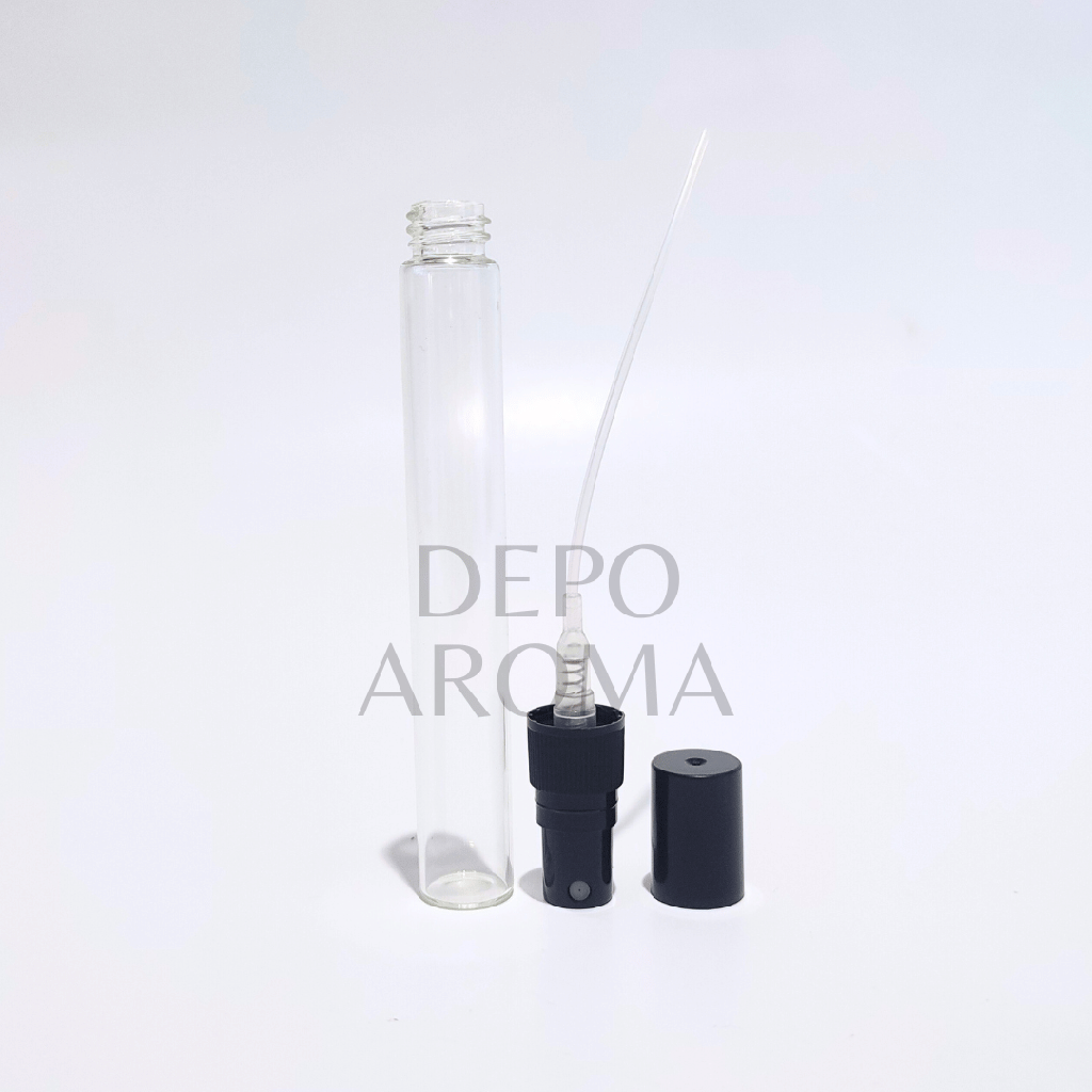 Botol Pen Spray Drat 10Ml Tutup Hitam