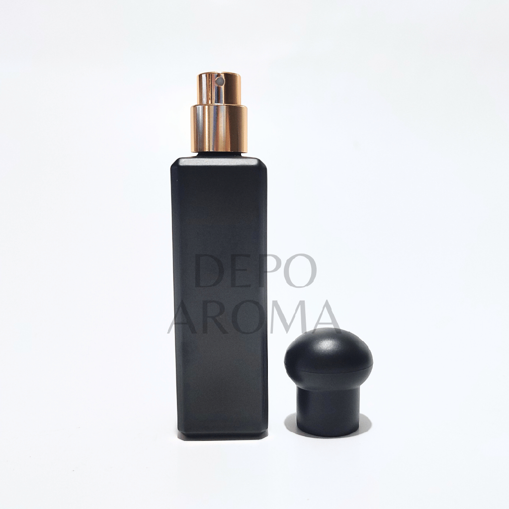Botol Jo Malone Kotak Drat 30Ml Hitam Matte Spray Gold Tutup Hitam