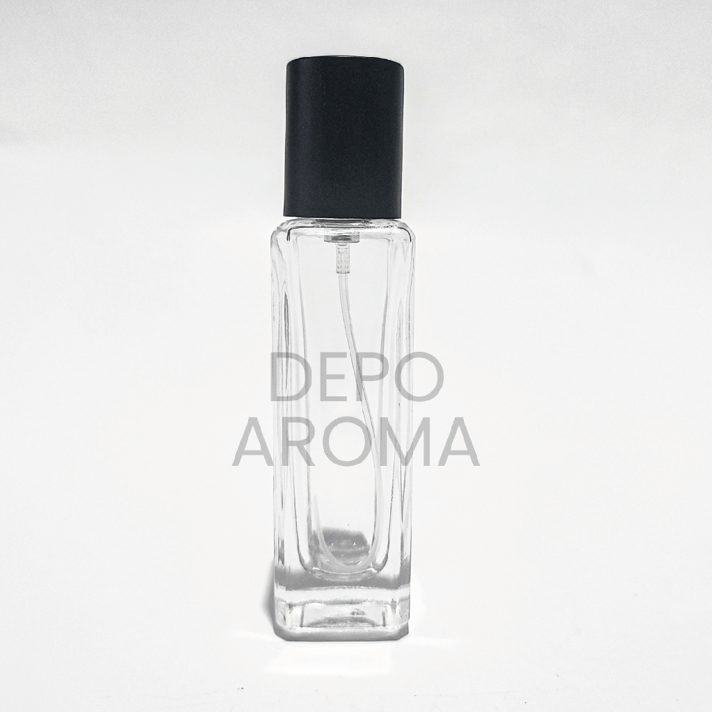 Botol Jojo Balok 30Ml Easypump Ttp Hitam Doff