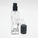 Botol Jojo Balok 30Ml Easypump Ttp Hitam Doff