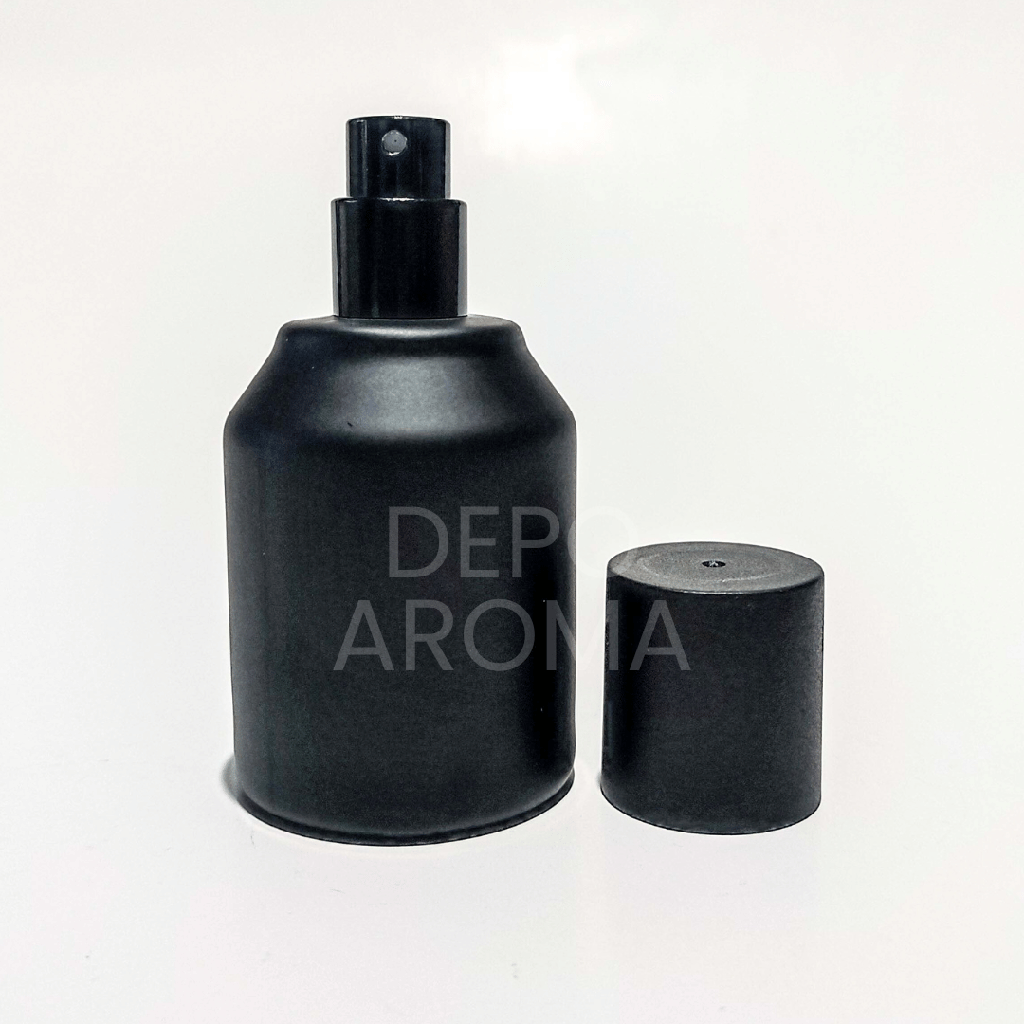 Botol Hertic Drat 36 Ml Full Black Matte