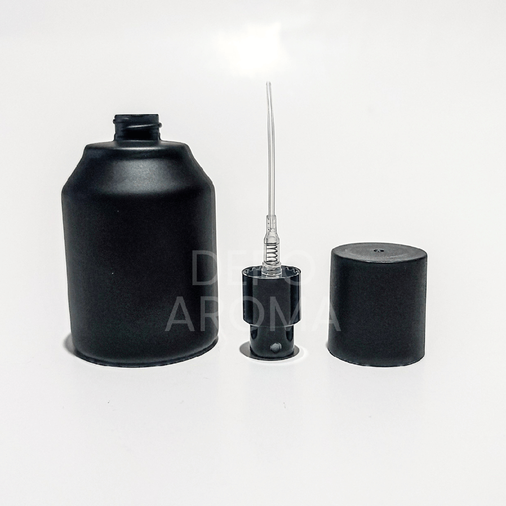 Botol Hertic Drat 36 Ml Full Black Matte