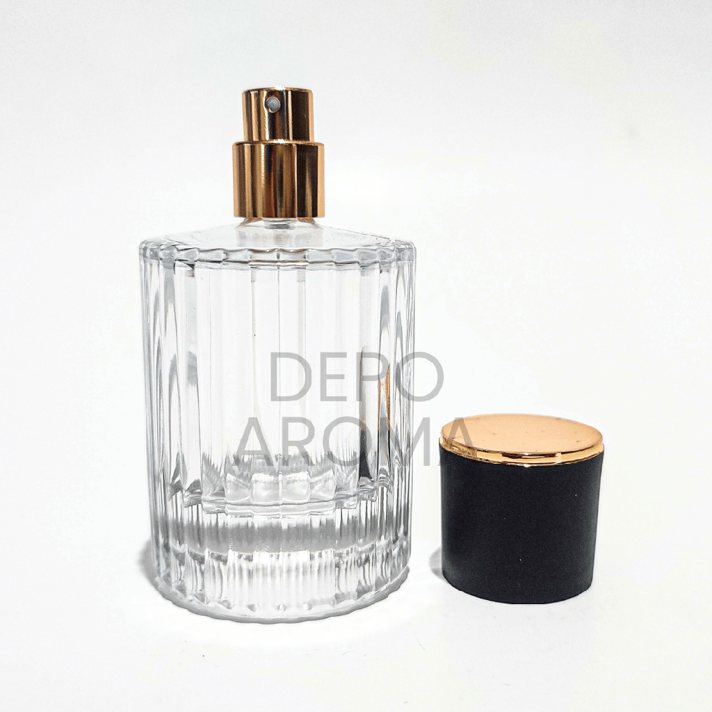 Botol Chloe Drat 58Ml Tutup Mix Hitam Putih