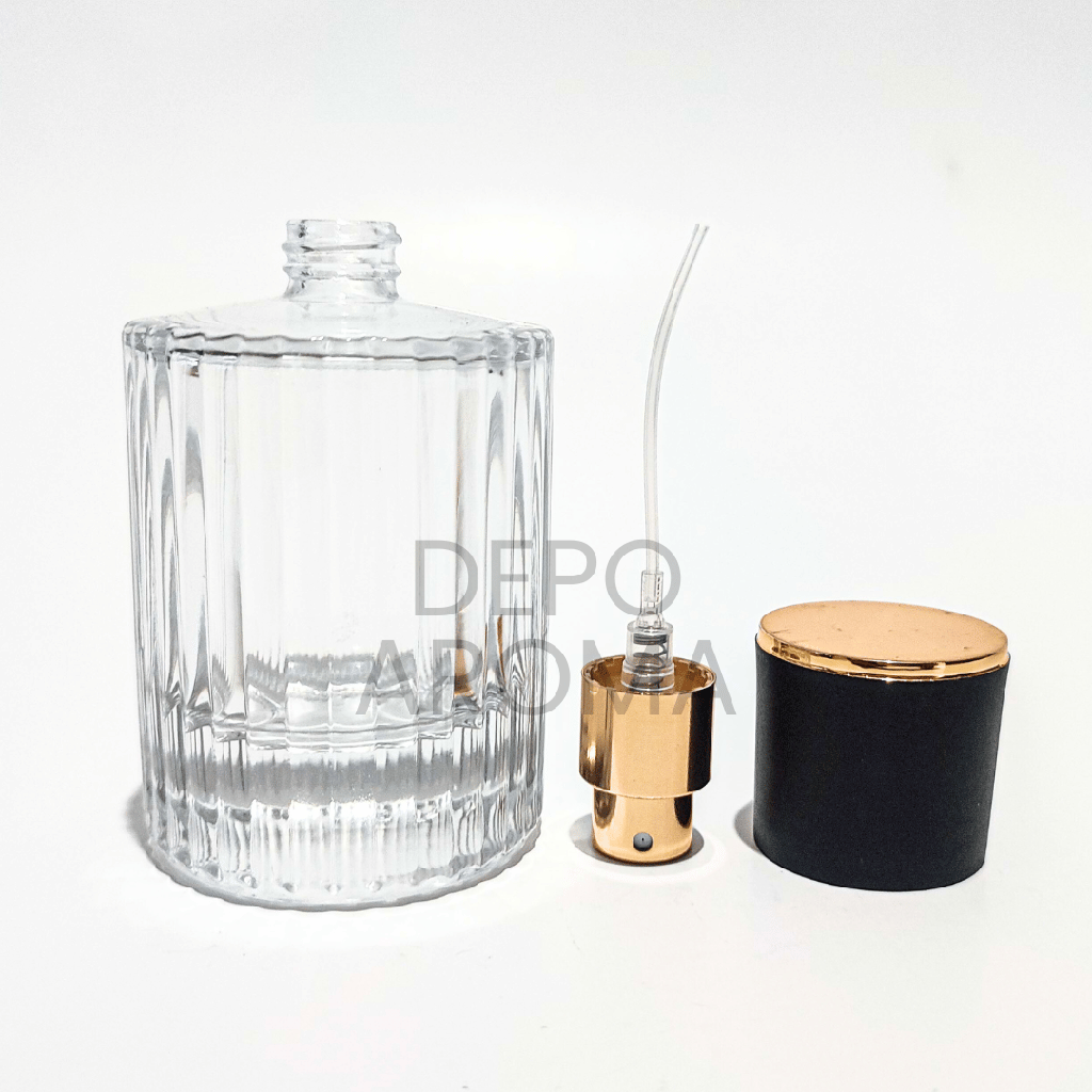 Botol Chloe Drat 58Ml Tutup Mix Hitam Putih