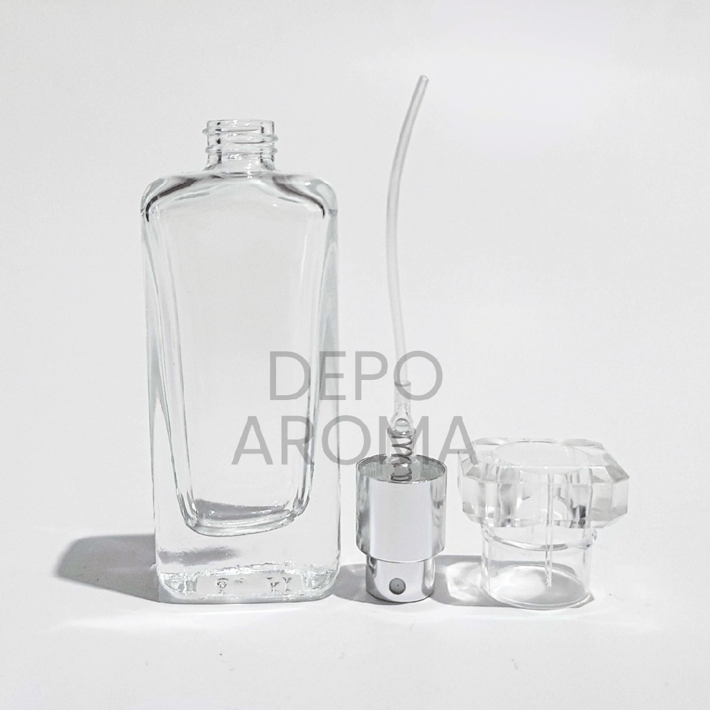 Botol Chanel Drat 20ml Tutup Clear