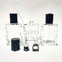 Botol Hermes 50Ml Easypump Tutup Hitam