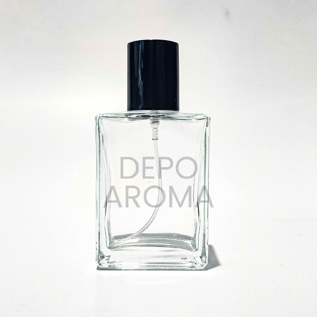 Botol Hermes 50Ml Easypump Tutup Hitam