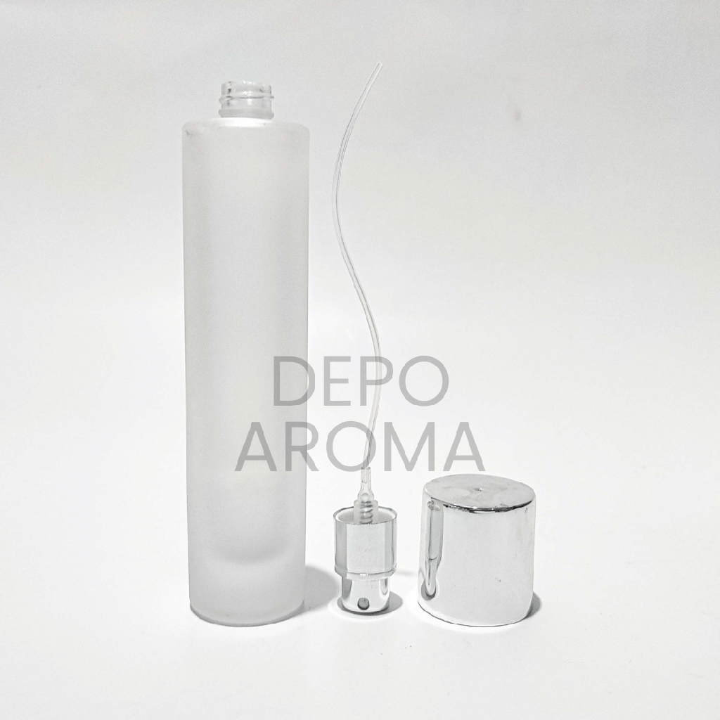 Botol Cassa Doff Tutup Silver 50Ml