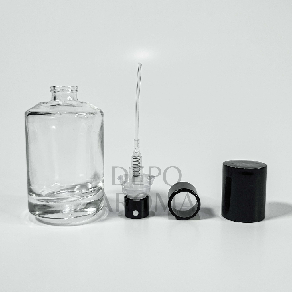 Botol LK 30Ml Easy Pump Tutup Hitam