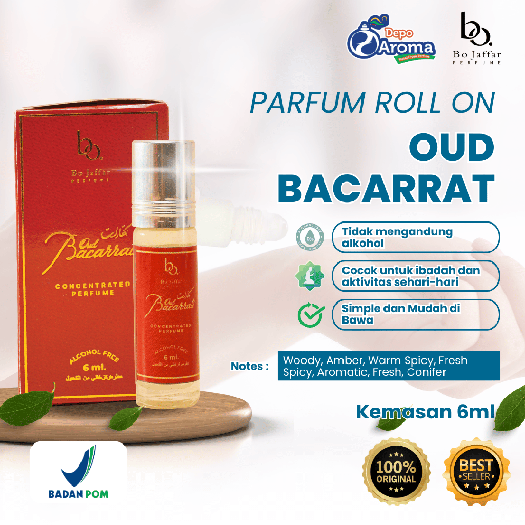 Bo jaffar Roll On 6 ml Bacarrati