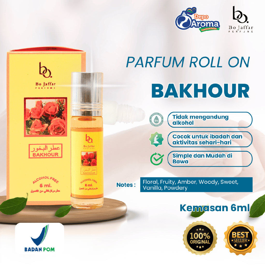Bo jaffar Roll On 6 ml Bakhour