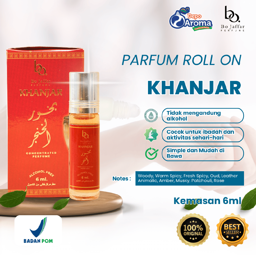 Bo jaffar Roll On 6 ml Khanjar