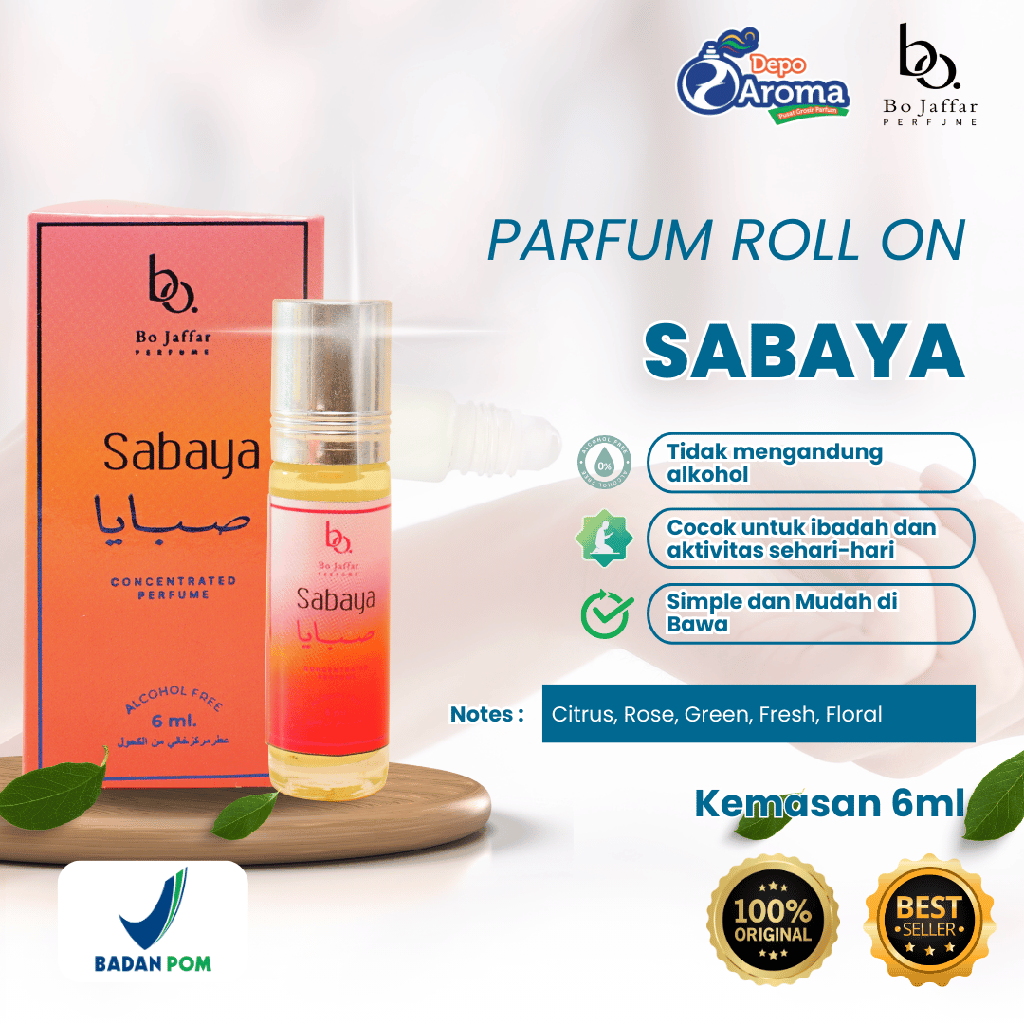 Bo jaffar Roll On 6 ml Sabaya