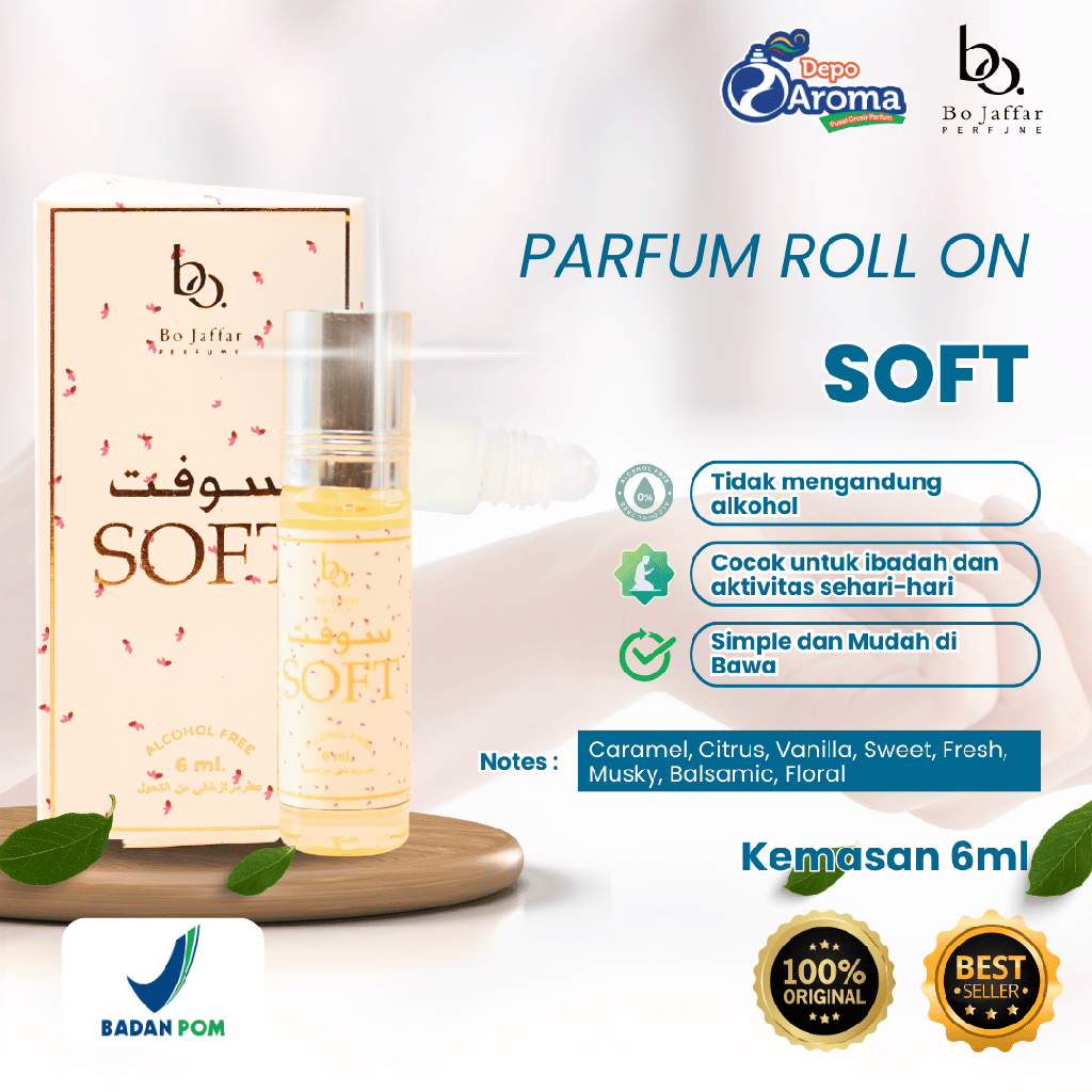 Bo jaffar Roll On 6 ml Soft