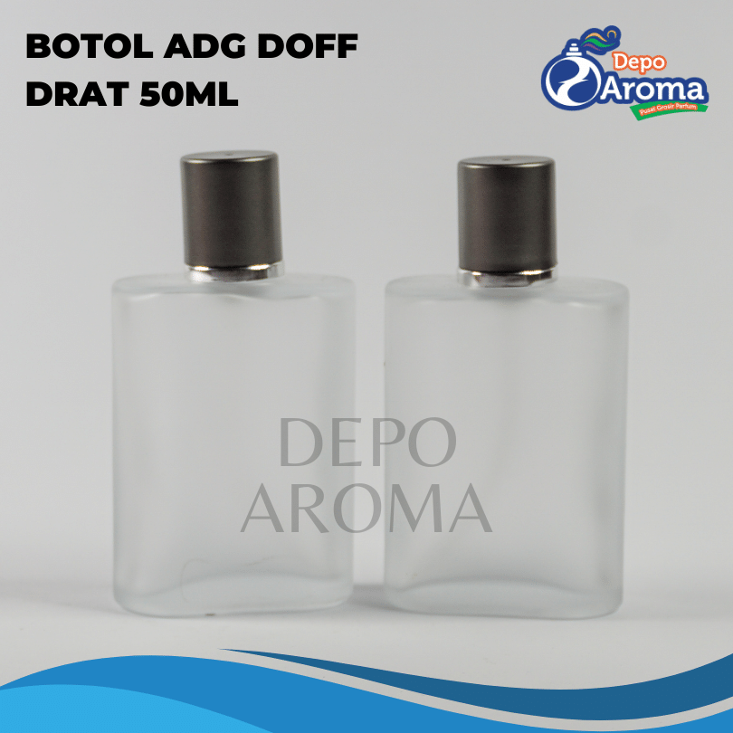 Botol Adg Doff 50Ml Tutup Silver