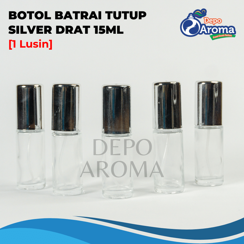 Botol Batrai FX 15ml Silver