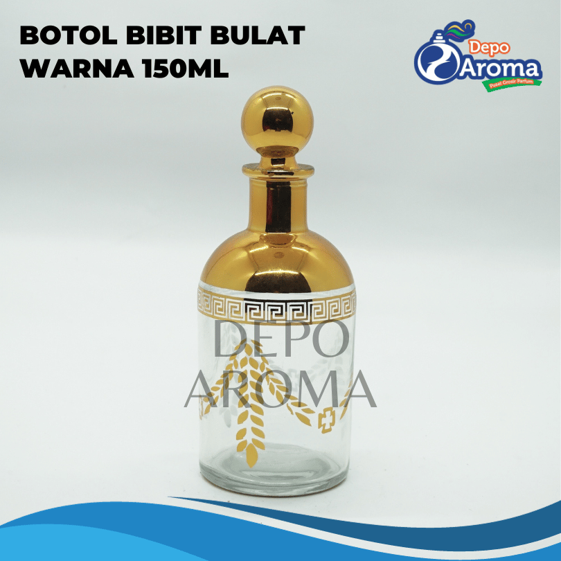 Botol Bibit Bulat Warna 150ml
