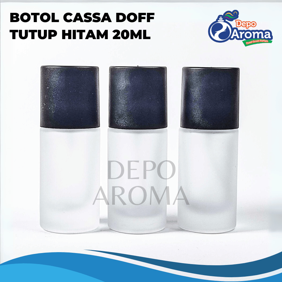 Botol Cassa Doff 20Ml Black Cap
