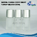 Botol Cassa Doff Tutup Silver 20Ml