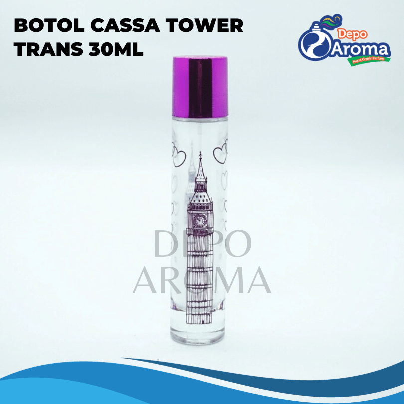Botol Cassa Tower Trans 30Ml