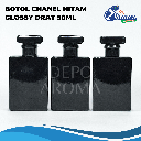 Botol Chanel Hitam Glossy 50ml
