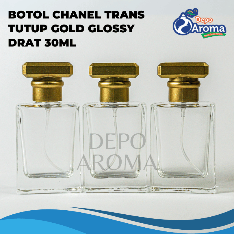 Botol Chanel Trans Gold Glossy 30ml