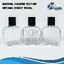 Botol Coste Tutup Hitam 50ml