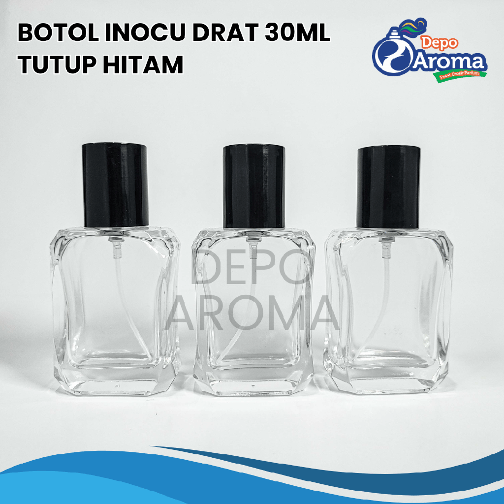 Botol Inocu Drat 30ml Tutup Hitam