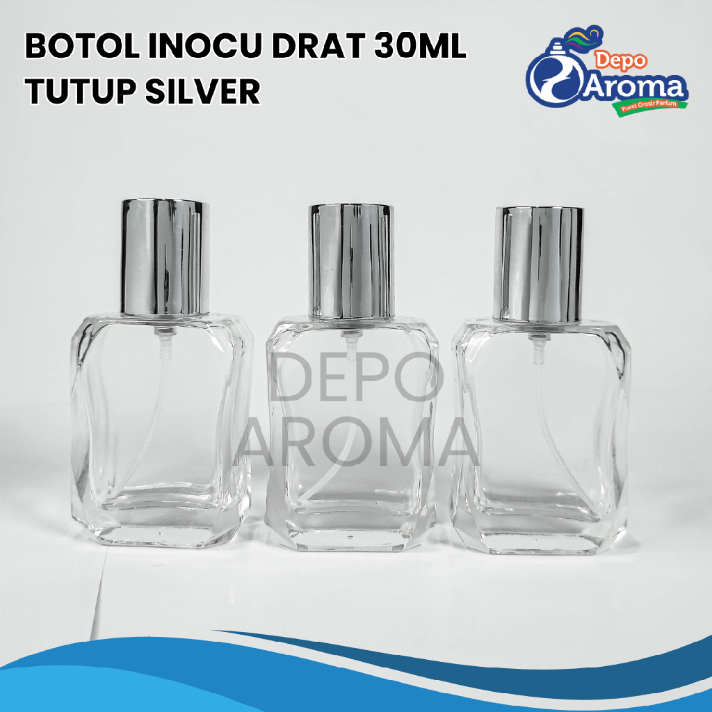 Botol Inocu Drat 30ml Tutup Silver