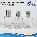 Botol Inocu Drat 30ml Tutup Silver