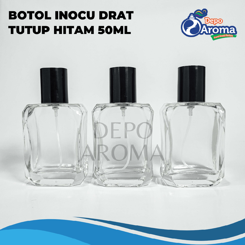 Botol Inocu Drat 50ml Tutup Hitam