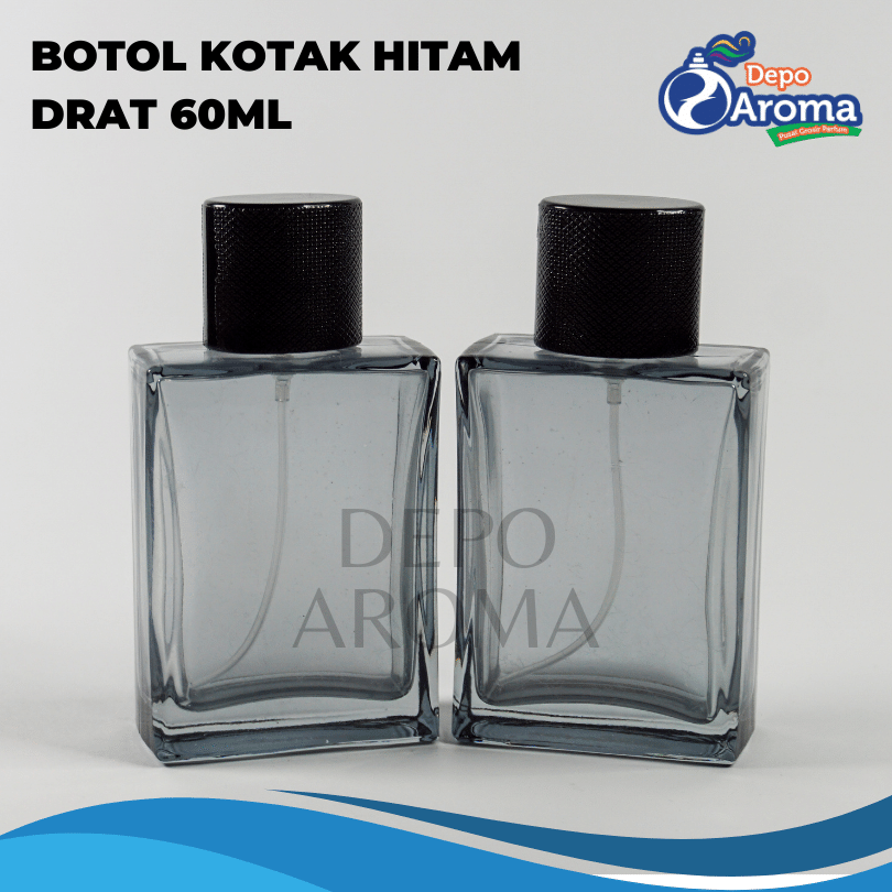 Botol Kotak Hitam 60Ml