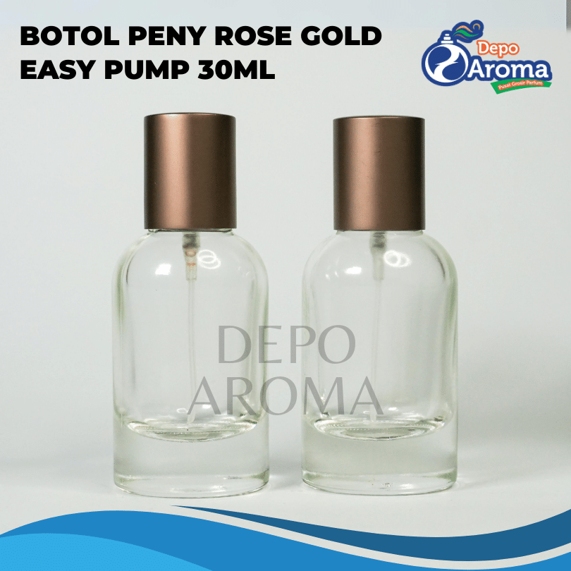 Botol Peny 30ml Rose Gold Cap