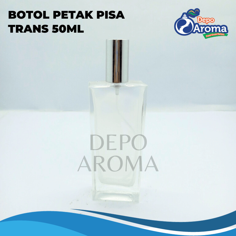Botol Petak Pisa Trans 50Ml