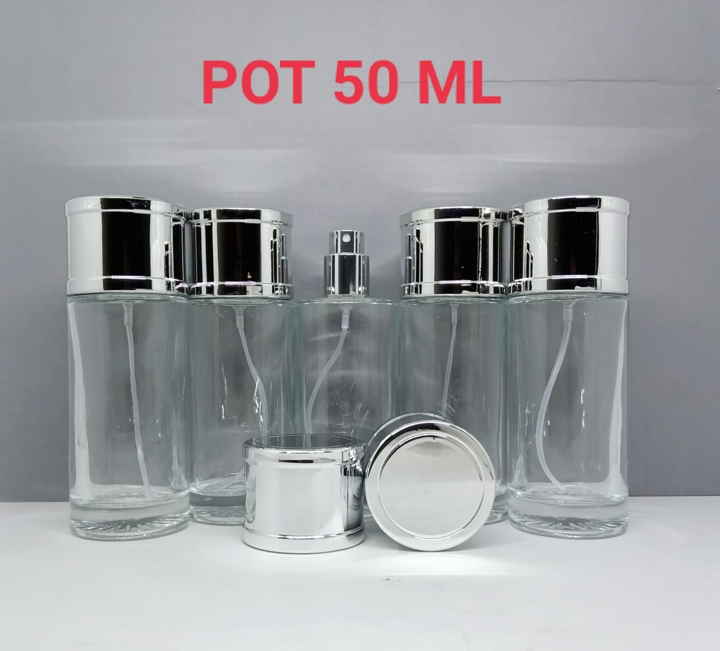 Botol Pot Trans 50Ml