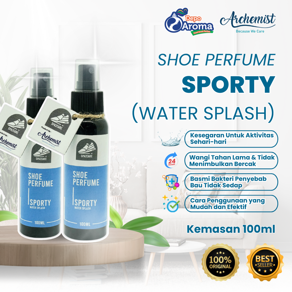 Parfum Sepatu Sporty Water Splash