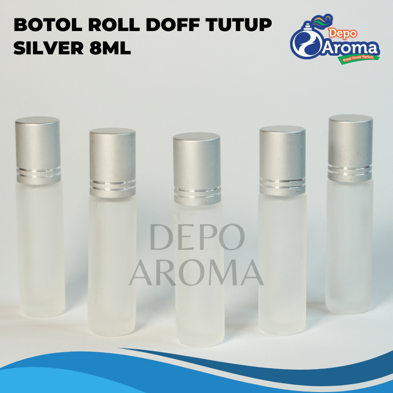 Roll Doff 8ml Tutup Silver
