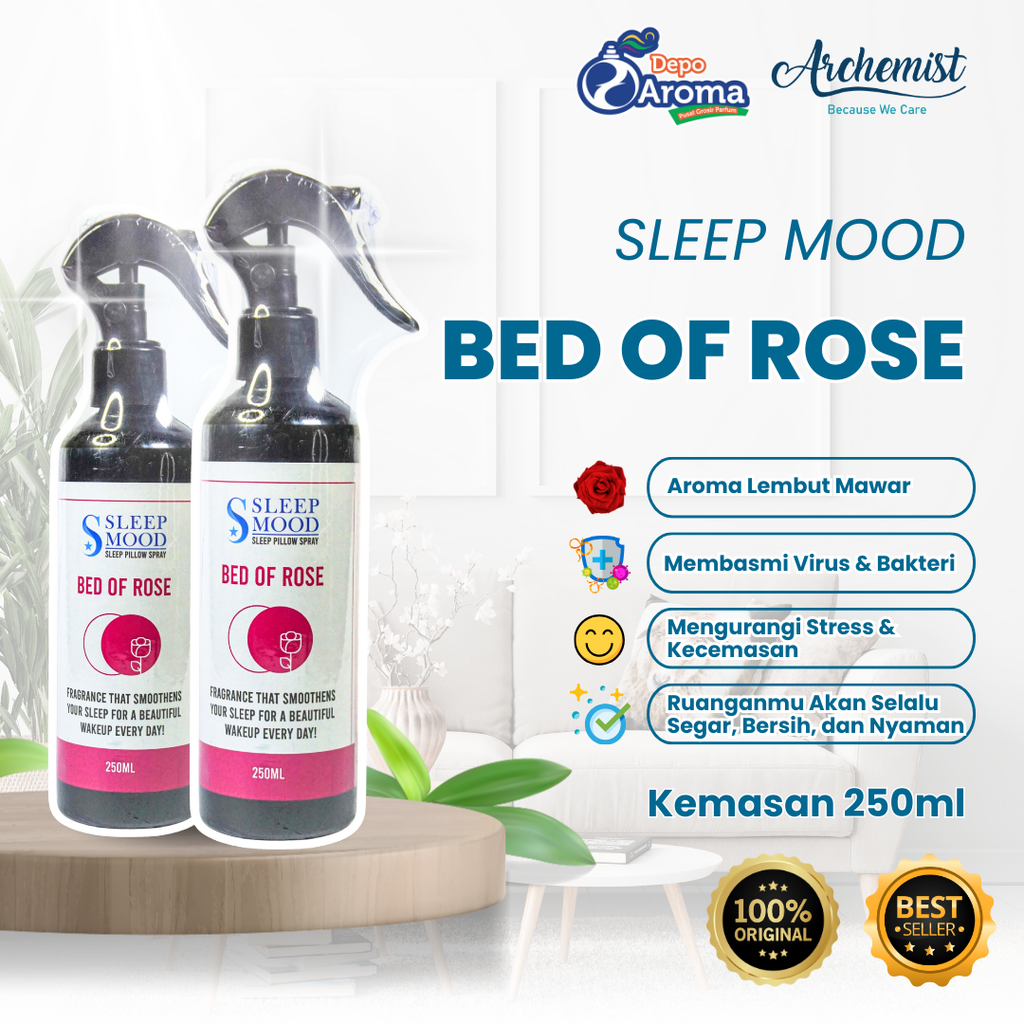 SLEEP MOOD BED OF ROSE