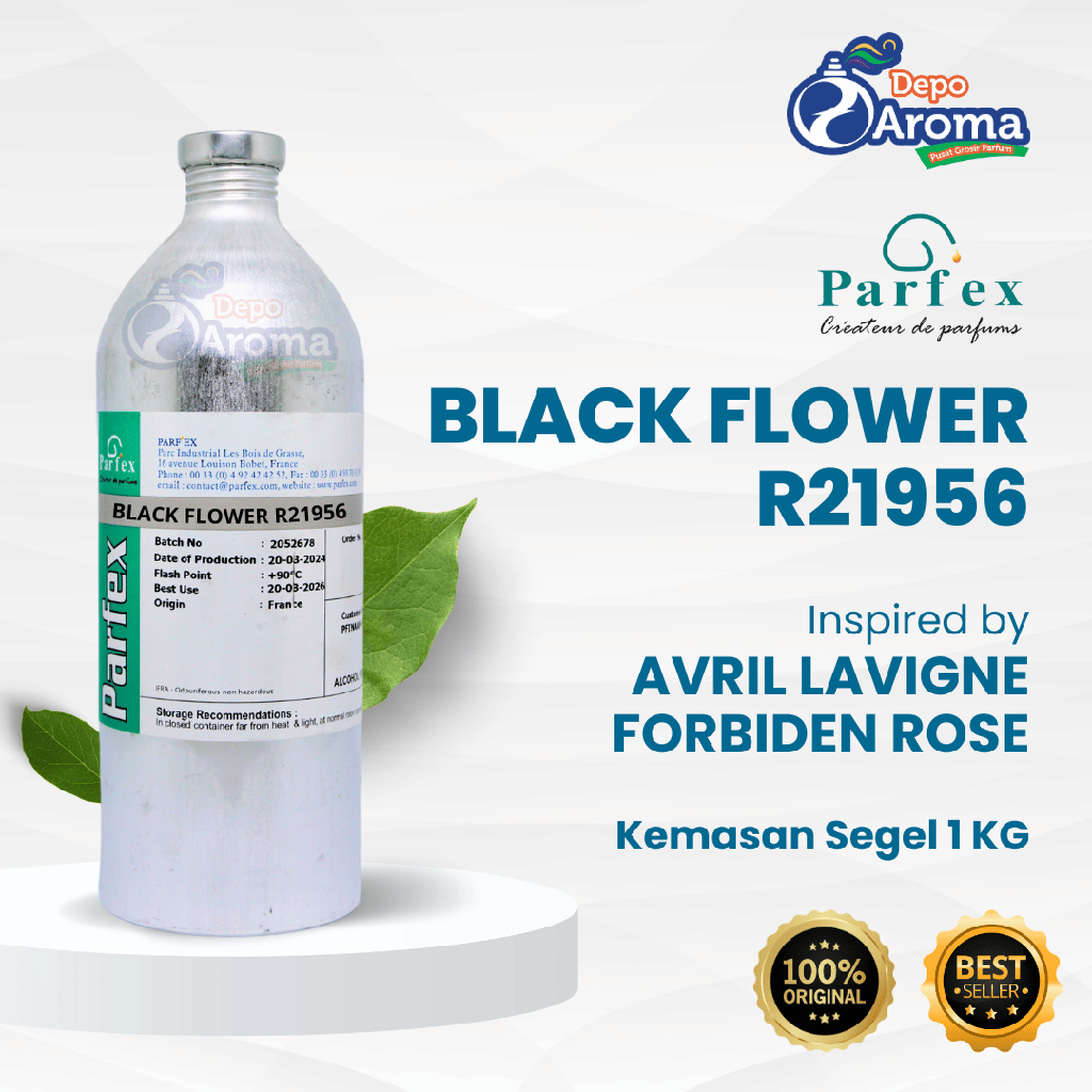 Black Flower R21956