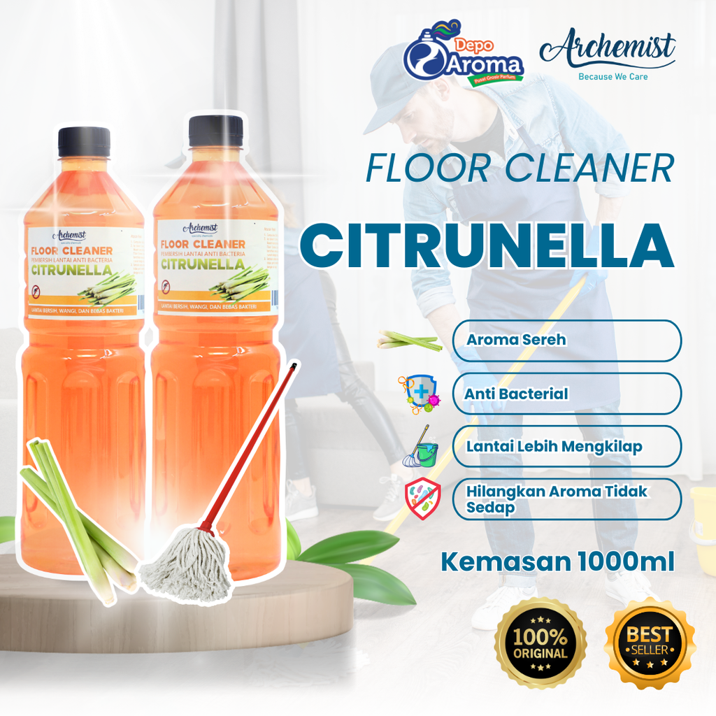 Floor Cleaner Citrunella 1 Lt