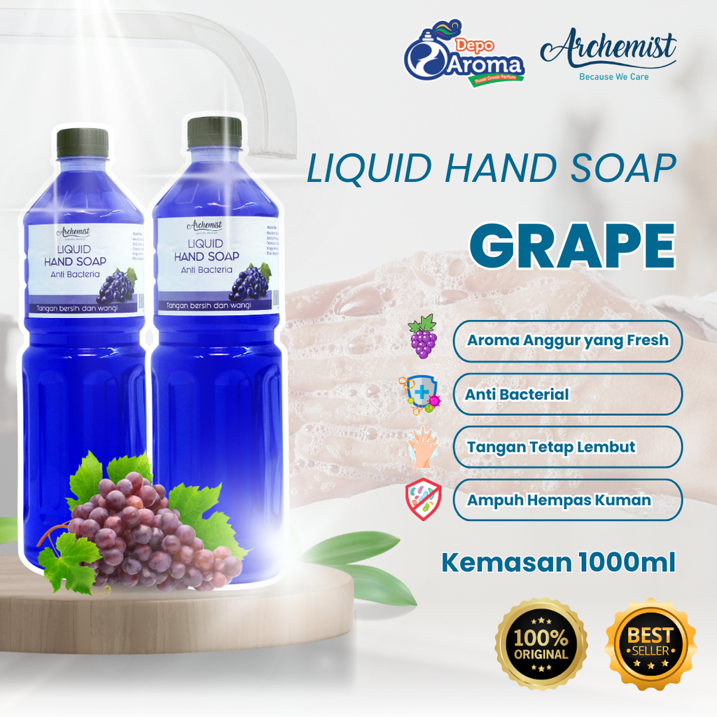 Hand Soap Grape 1 Lt