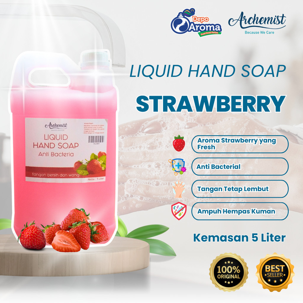 Hand Soap Strawberry 5Lt