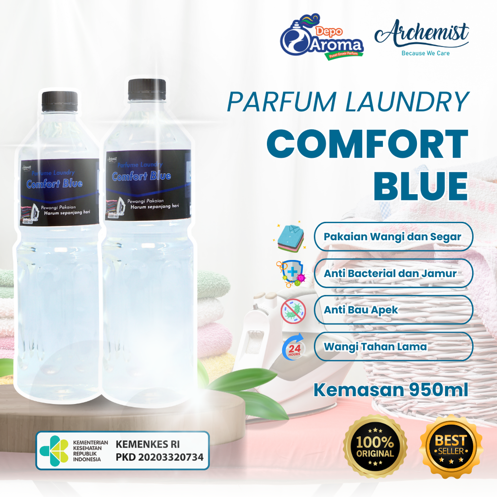 Pl Comf Blue 1Lt