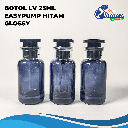 Botol LV 25Ml Easypump Hitam Glossy