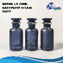 Botol LV 25Ml Easypump Hitam Doff